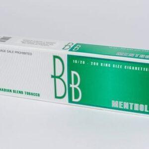 Buy BB Menthol Cigarettes