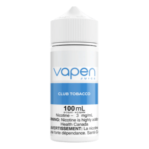 Club Tobacco - Vapen Juice *New Name Same Flavour