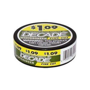 Decade Wintergreen 1.2oz Fine Cut