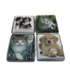 Fujima Cats & Dogs Leather Cigarette Case