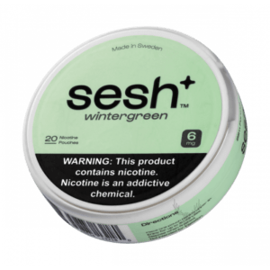 Sesh+ Wintergreen 6mg