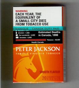 Peter Jackson Smooth Flavour Cigarettes